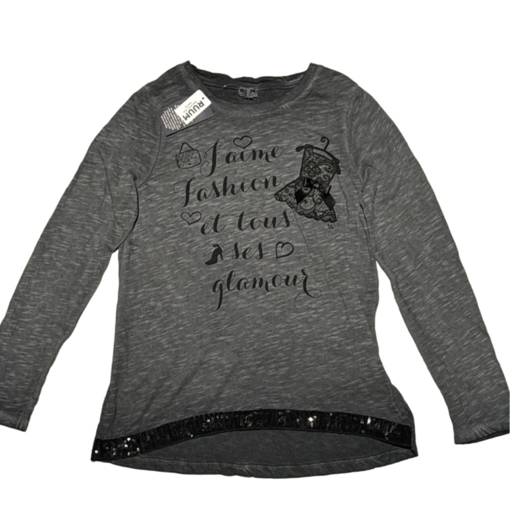 NWT long sleeve fashion top